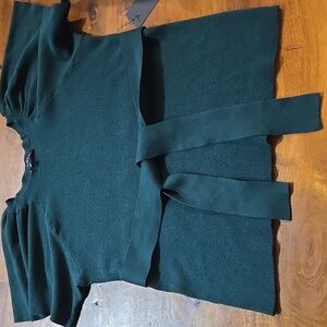 NWT Eloquii Forest Green Sweater 1X